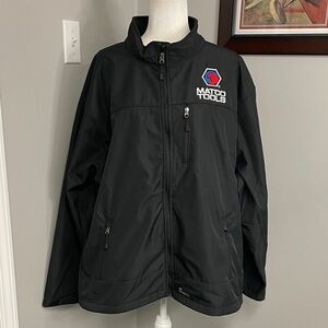 BERNE MATCO TOOLS Mens Workwear Jacket Size 2XL Fleece Waterproof Outdoor